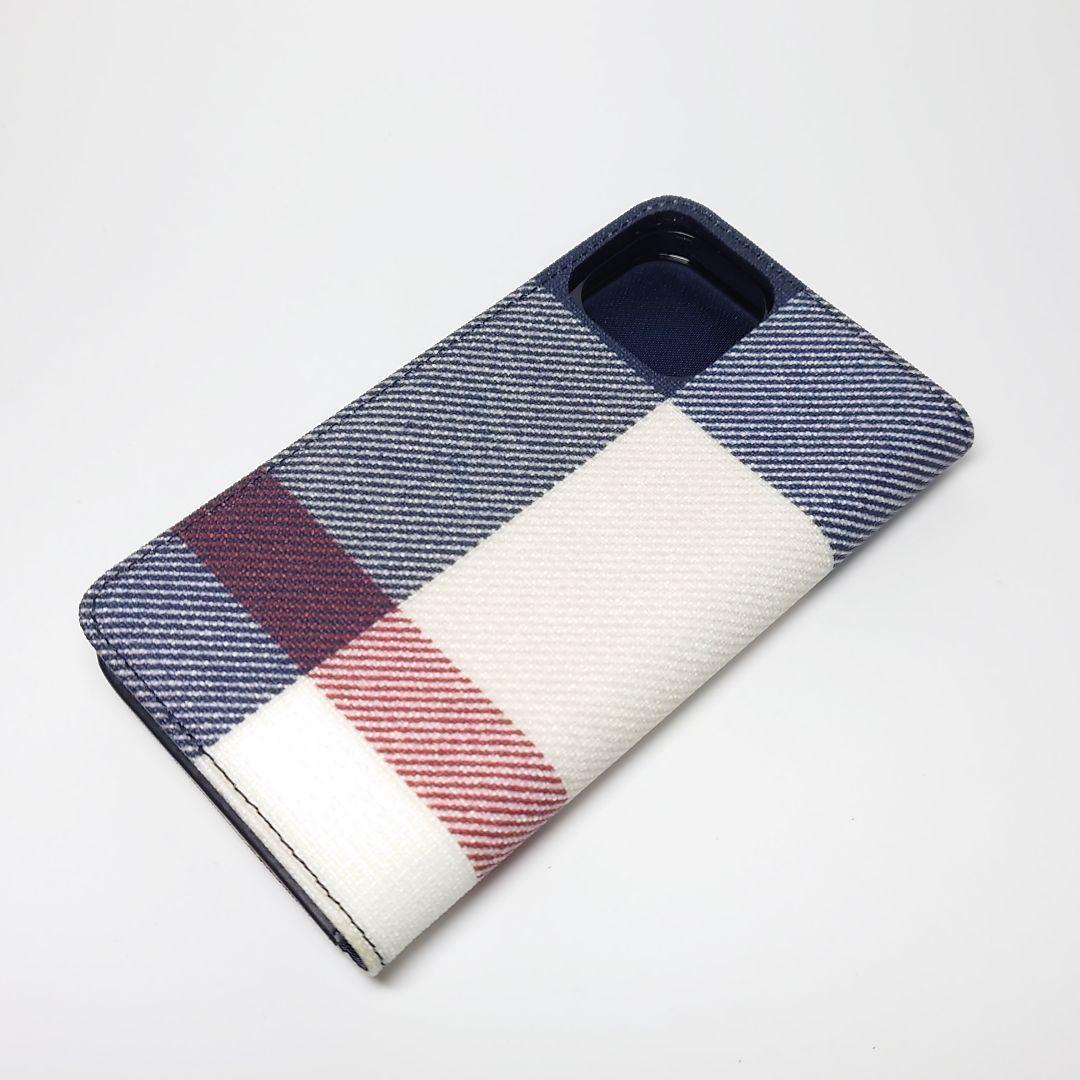 【新品タグ付き】ブルーレーベルクレストブリッジ 手帳型iPhoneケース 42