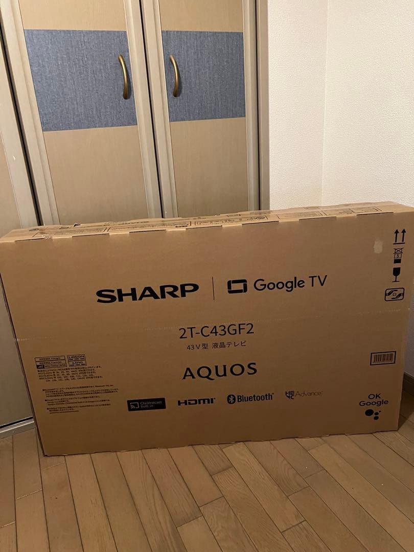 43V型液晶テレビ
