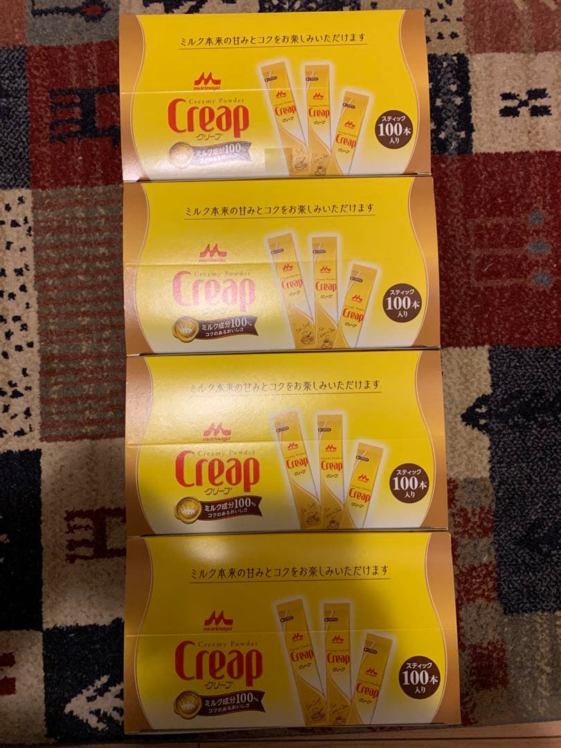 森永乳業クリープ スティック100本入 コーヒー ミルク コーヒークリーム10箱