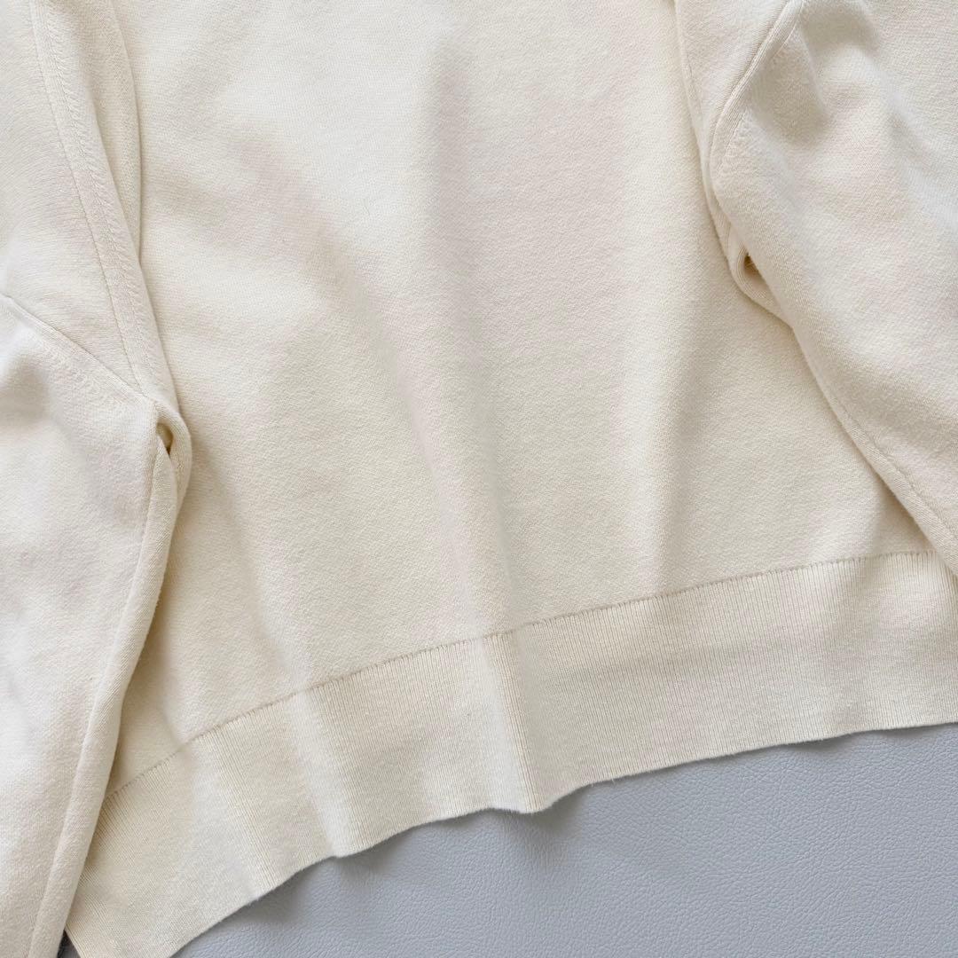 近年　FRAMeWORK ダブルジャガードプルオーバー オーバーサイズニット