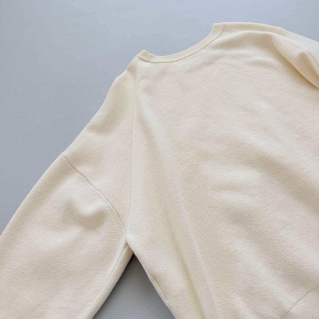 近年　FRAMeWORK ダブルジャガードプルオーバー オーバーサイズニット