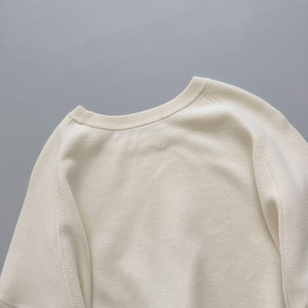 近年　FRAMeWORK ダブルジャガードプルオーバー オーバーサイズニット