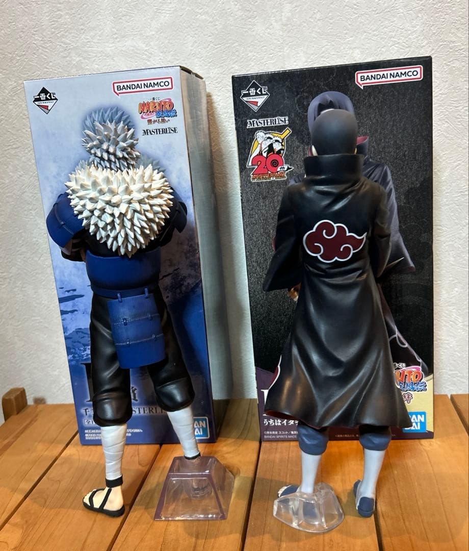 NARUTO-ナルト- 疾風伝　一番くじ　D賞&B賞フィギュアセット売り