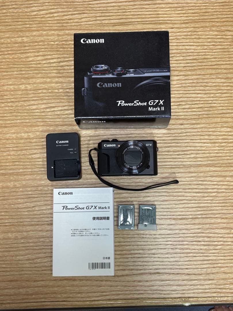 Canon PowerShot G7 X Mark II (動作確認済み)