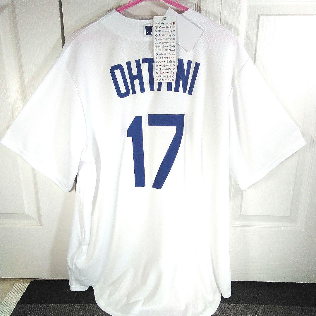 ❮未使用ダク付き❯大谷翔平君ホームレプリカユニフォーム⁄MLB公式⁄Lサイズ