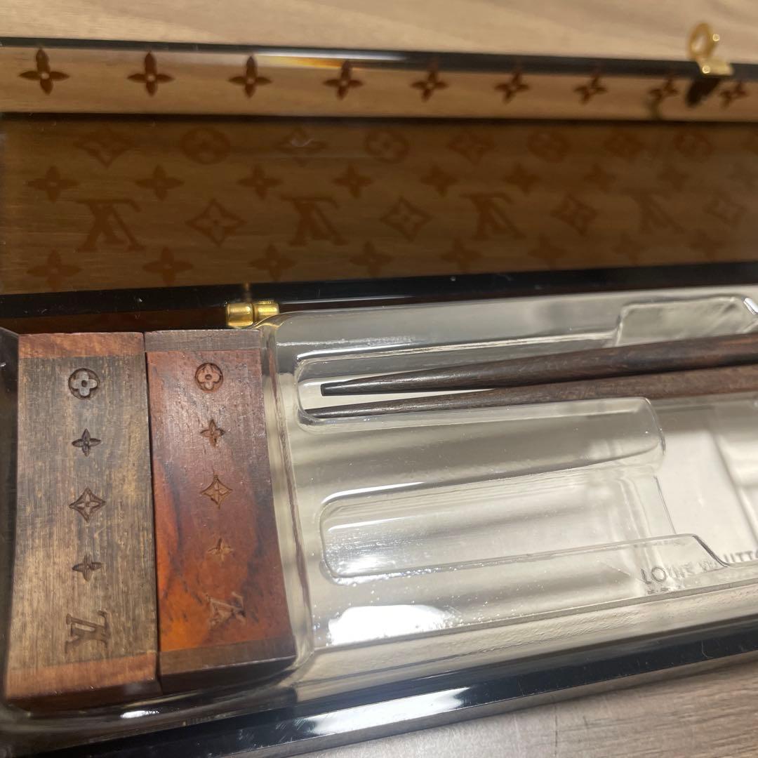 訳ありルイ・ヴィトン モノグラム非売品希少箸箱セール！
