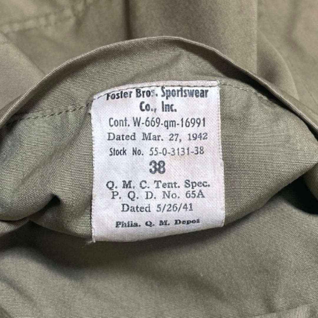 【Special 】完品40s US ARMY M-41 OVERCOAT 38