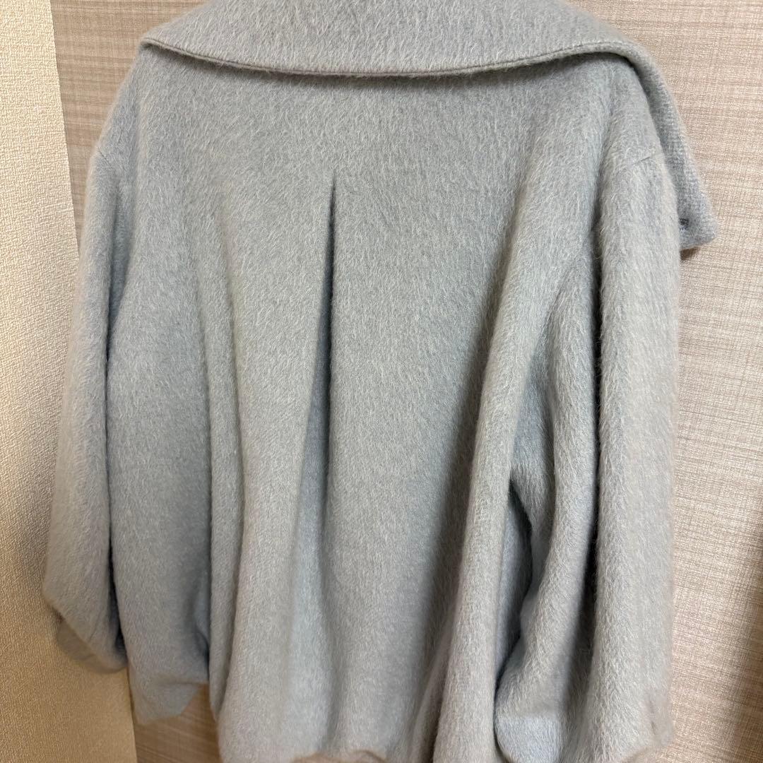 FRAY I.D 　モヘアシャギーハーフコート