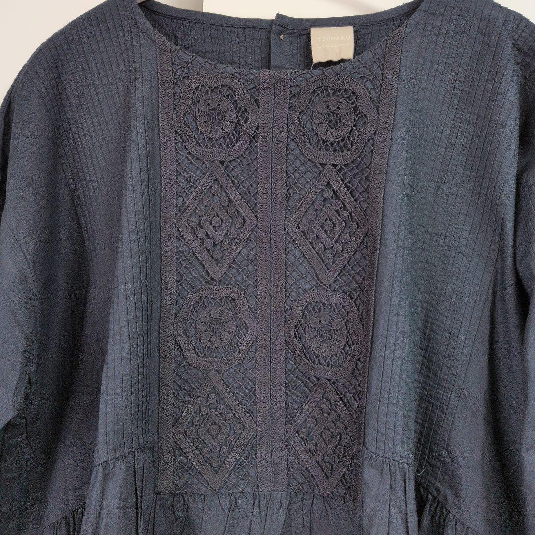 ツハルバイサマンサモスモス　ドイリーレースワンピース新品