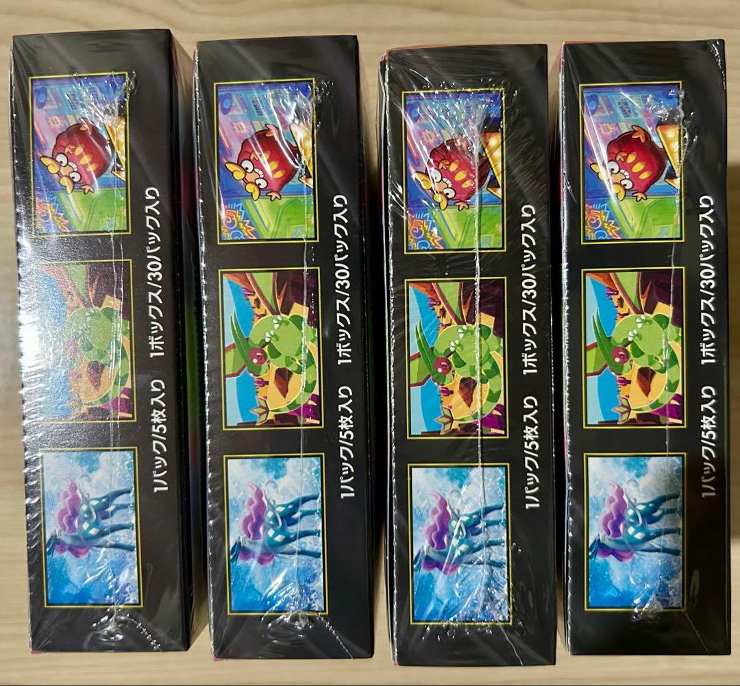 インフェルノＸ 4 box シュリンク付き ポケモンカード