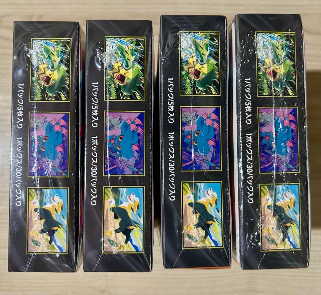 インフェルノＸ 4 box シュリンク付き ポケモンカード