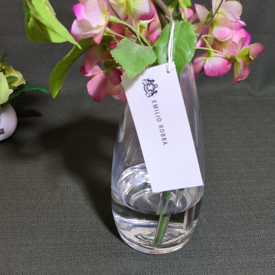 エミリオ•ロバ　タグ付き プリマローズ　薔薇と紫陽花　アーティフィシャルフラワー