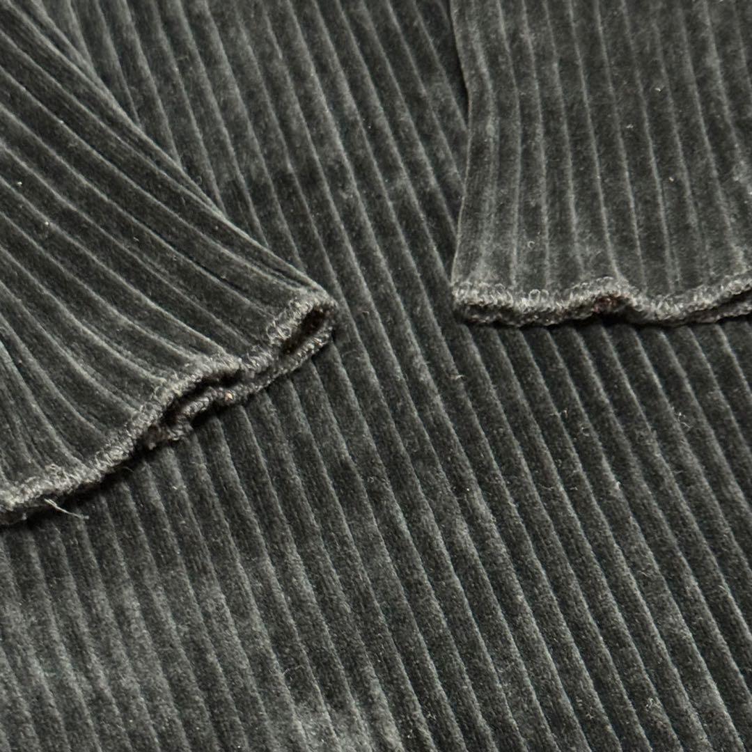 JEAN PAUL GAULTIER ゴルチエ ハイネックベロアロングワンピース