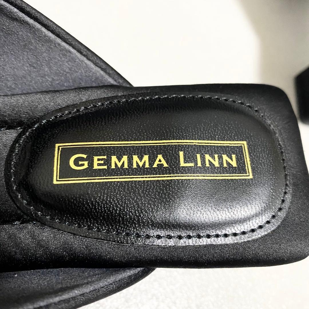 【Akiko Kizu ×Daniella & GEMMA】リボンサテンサンダル