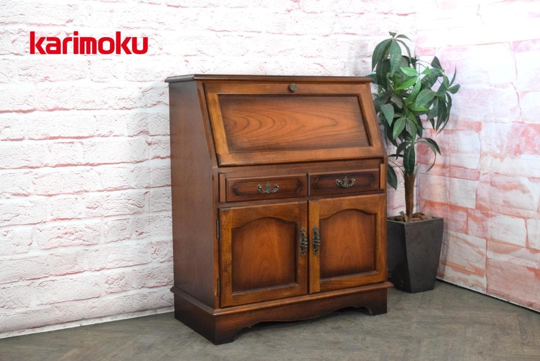 カリモク コロニアルシリーズ ライティングビューロー/デスク QC3001NK