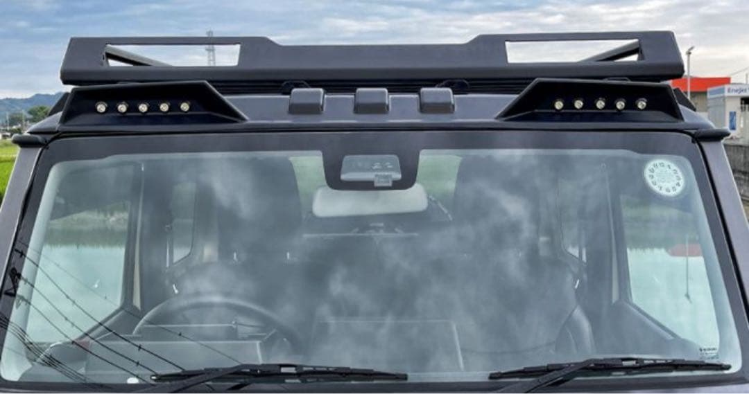 ジムニー JB64W JB74W LED ルーフマーカー（マットブラック）