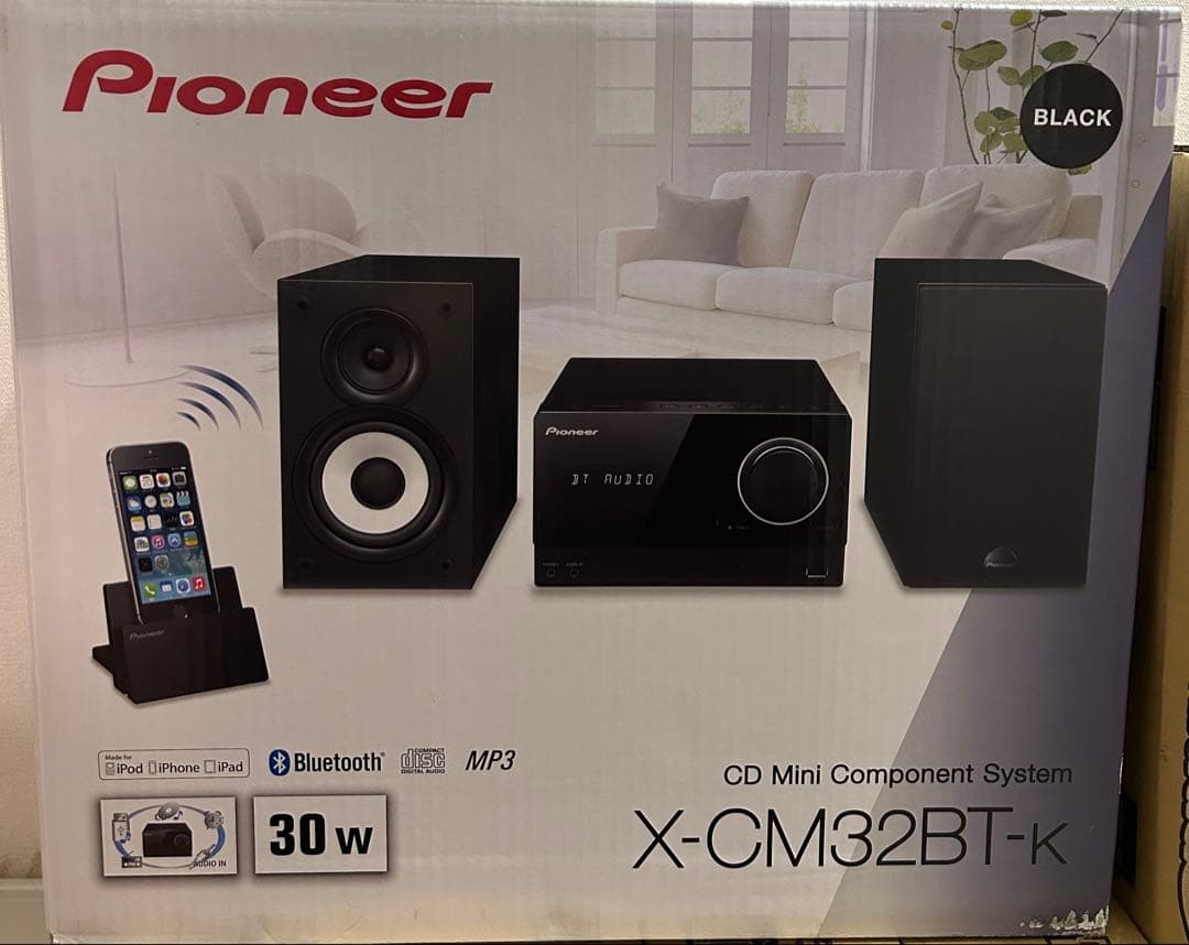 Pioneer X-CM32BT-K CDミニコンポーネントシステム　新品