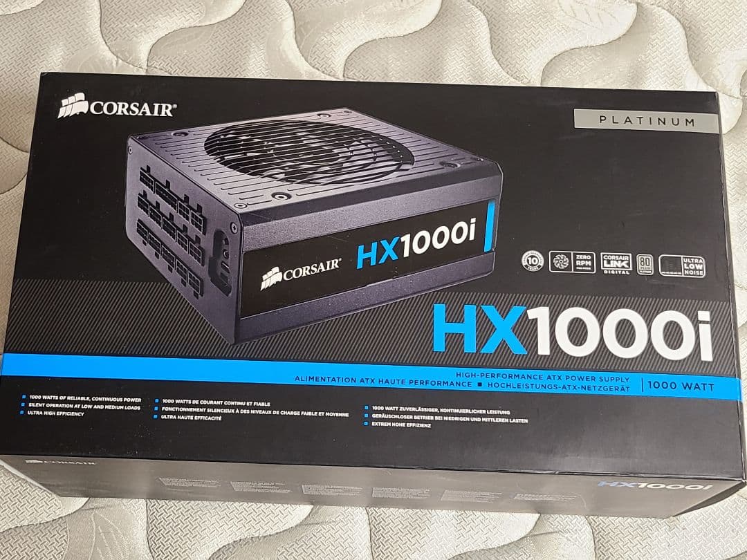 CORSAIR HX1000i 1000W ATX電源