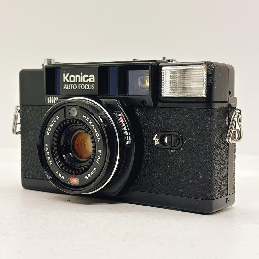 【整備済】 KONICA C35 AF2 フィルムカメラ コンパクトカメラ