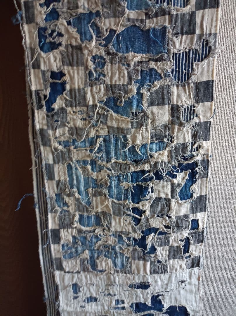 ダニアジャパン 襤褸ストール　　刺し子　ボロ　BORO