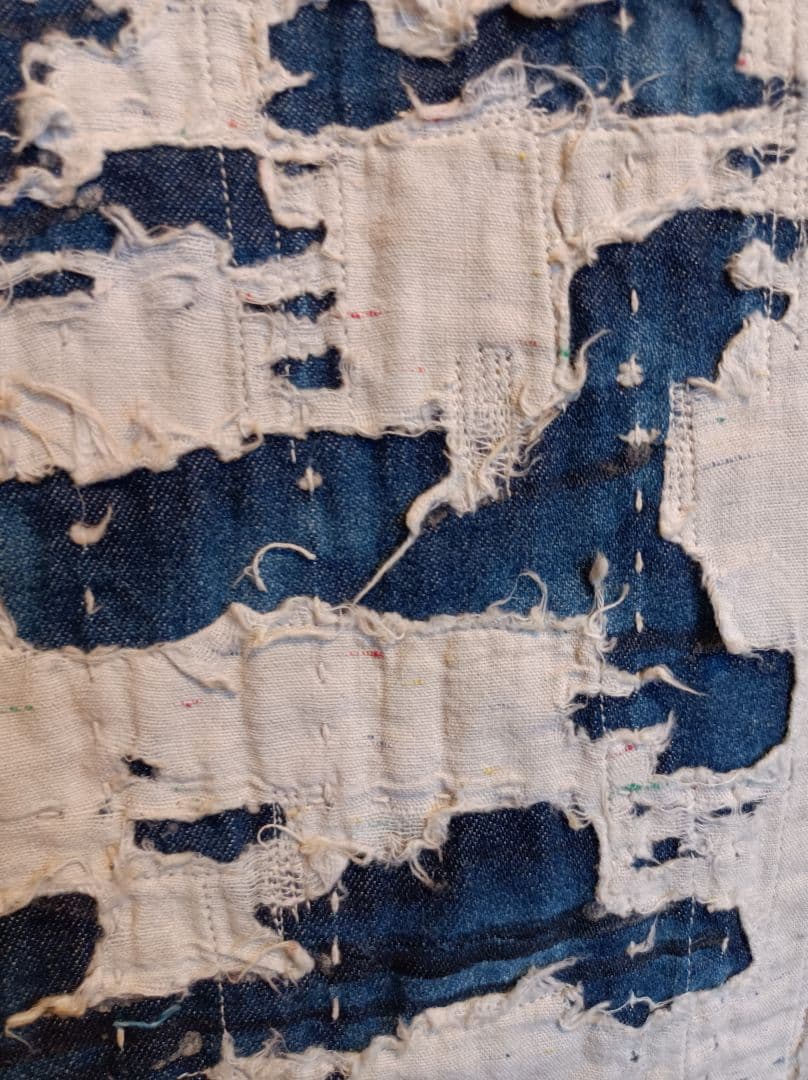 ダニアジャパン 襤褸ストール　　刺し子　ボロ　BORO