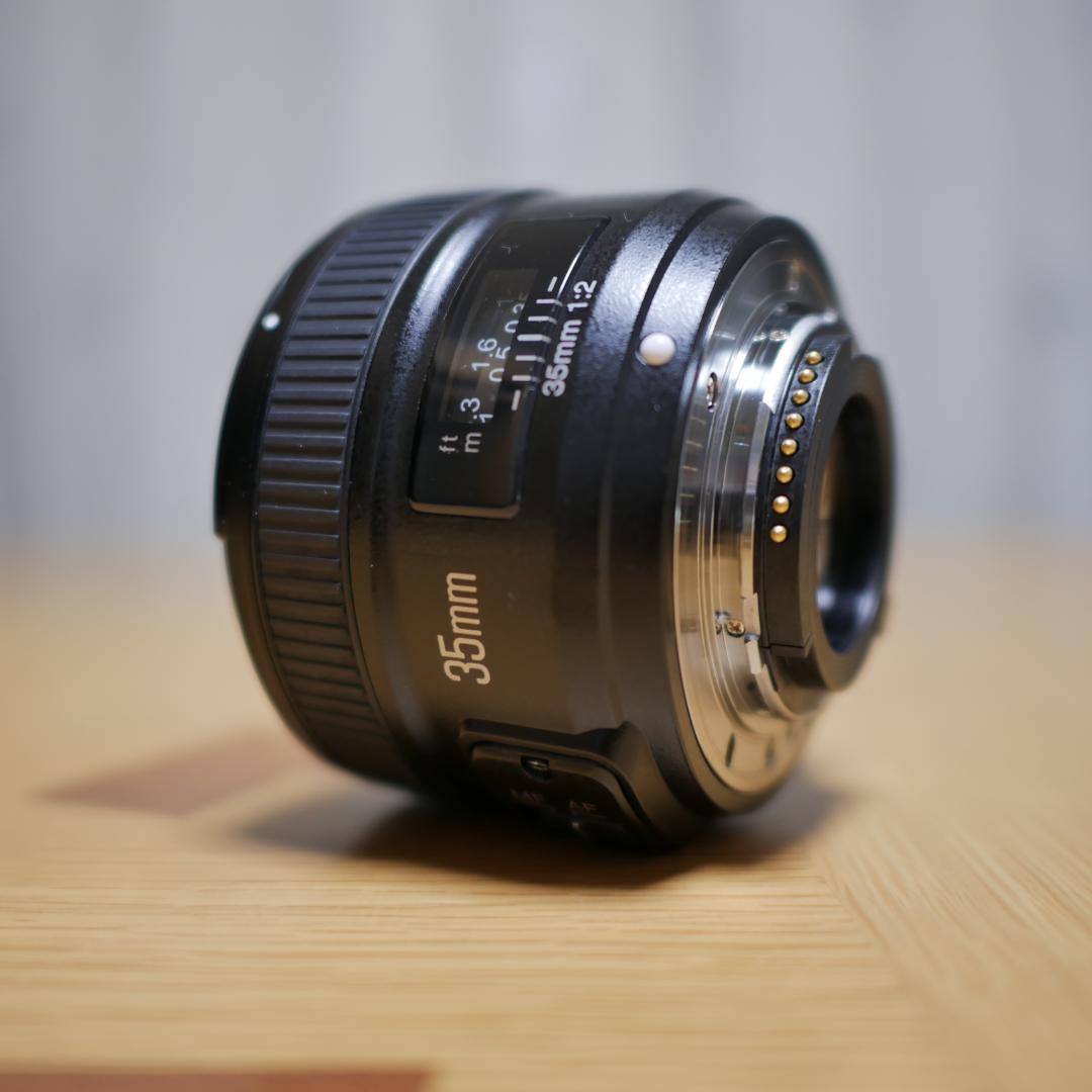 YONGNUO Nikon YN35mm F2N 単焦点レンズ ニコンFマウント