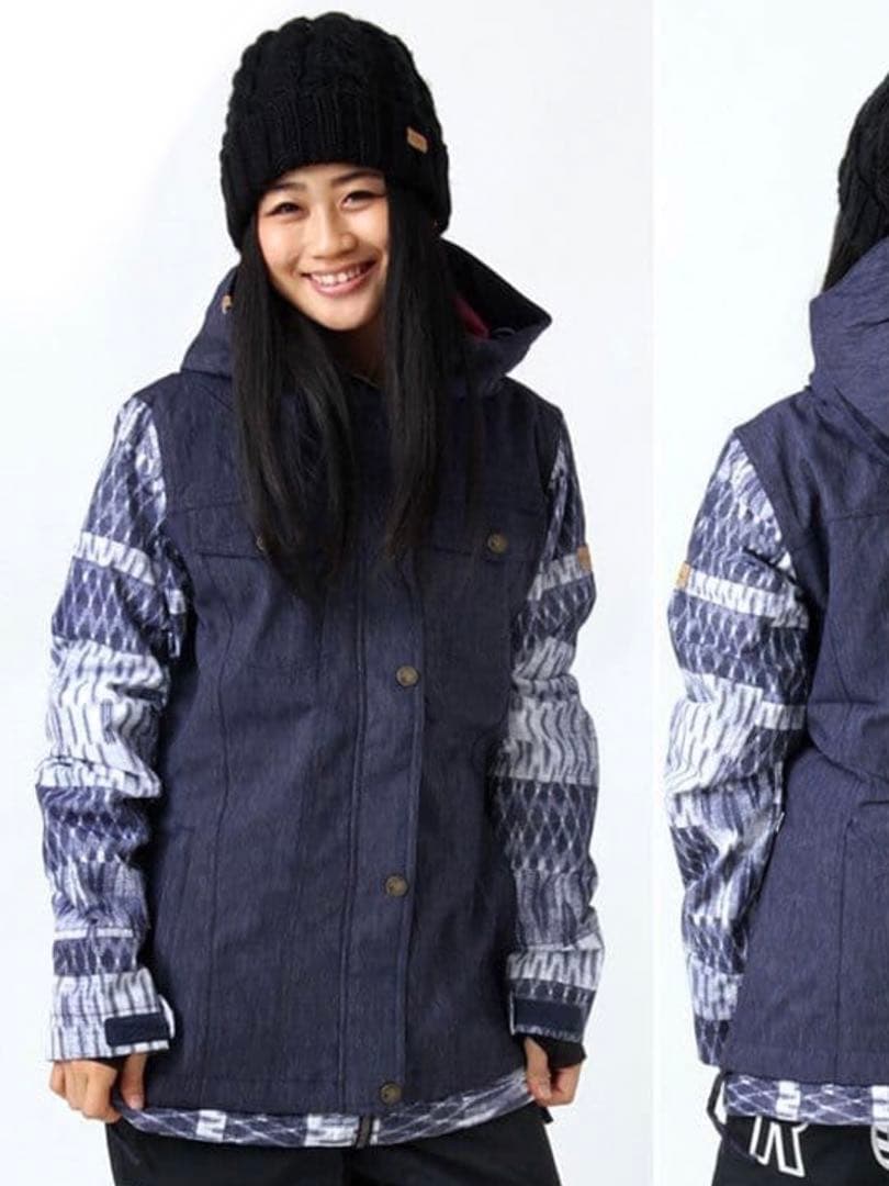 【美品】ROXY/ロキシー スキー/スノーボードウェア 上下 レディース M