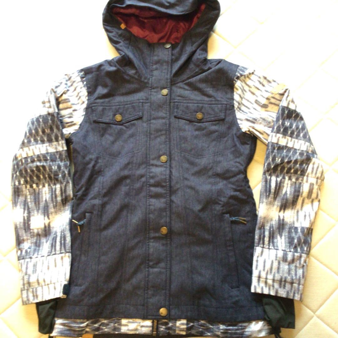 【美品】ROXY/ロキシー スキー/スノーボードウェア 上下 レディース M