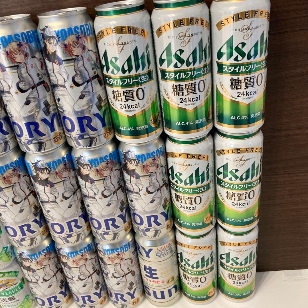 お酒　まとめ売り　ビール　サン生　グッドエール　淡麗　スタイルフリー　500cc