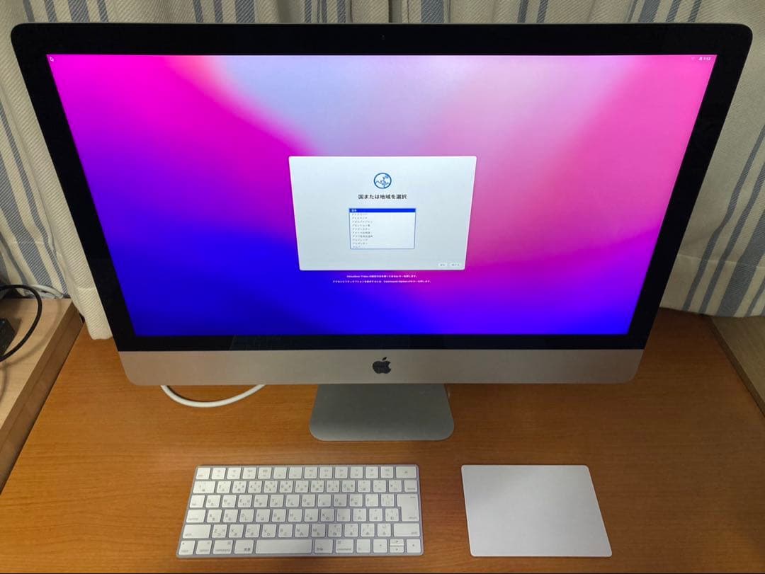 iMac 5K 27 インチ｜ 24GB ｜美品｜純正キーボード＆トラックパッド