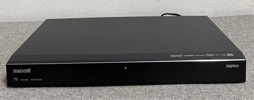 Maxell 1TB内蔵ハードディスク IVDRレコーダー VDR-R3000