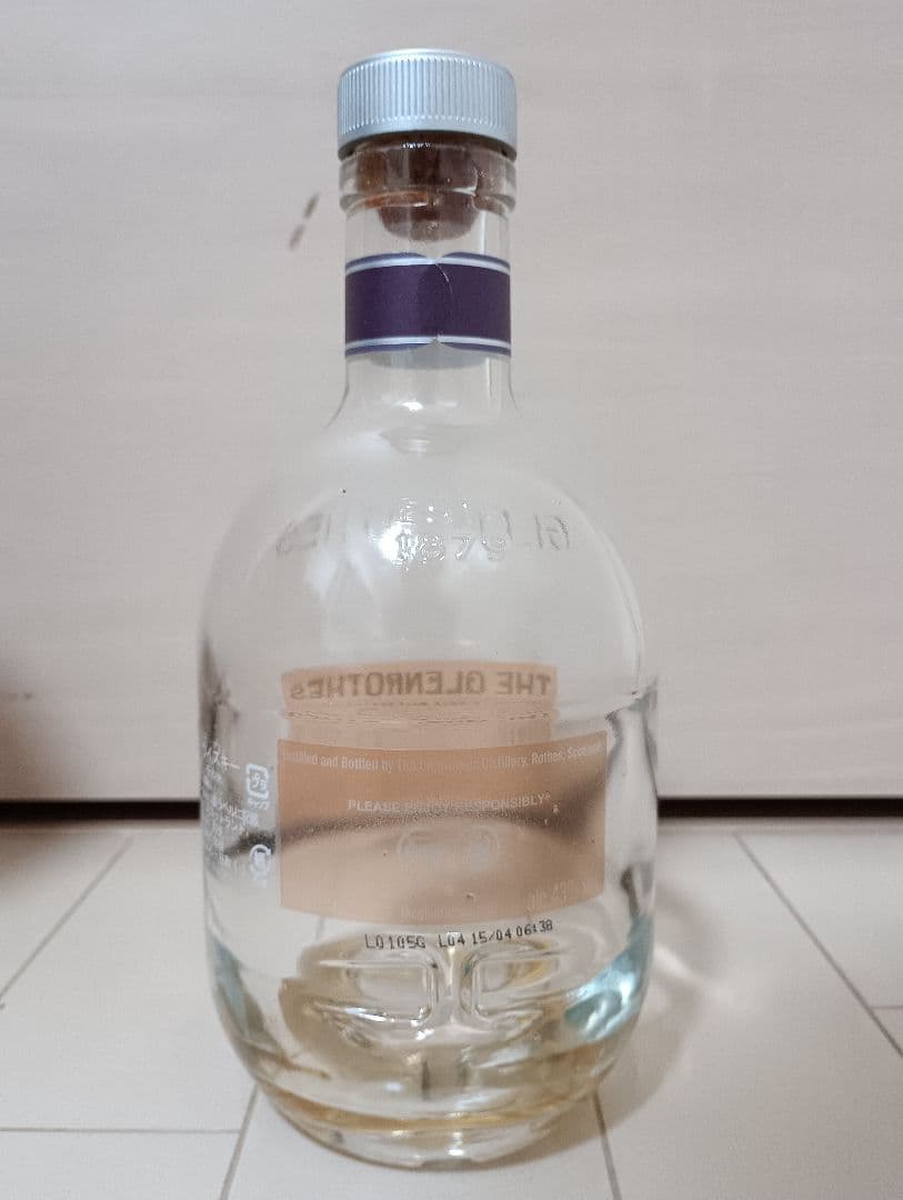 THE GLENROTHES 18年 シングルモルトウイスキー 【化粧箱、空瓶】