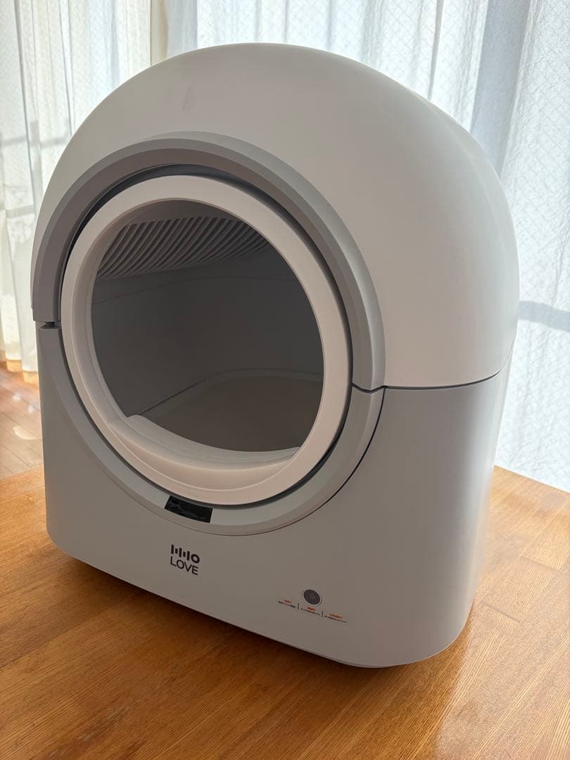 HHOLOVE全自動猫トイレ AI搭載センサー ダブル脱臭 付属品プレゼント