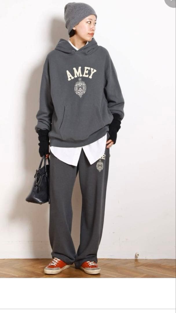 【AMERICANA/アメリカーナ】AMEY emblem HOODIE