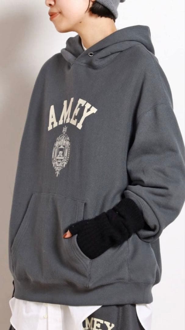 【AMERICANA/アメリカーナ】AMEY emblem HOODIE