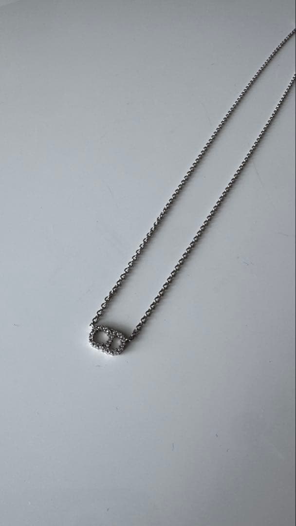 DIORシルバー ネックレス