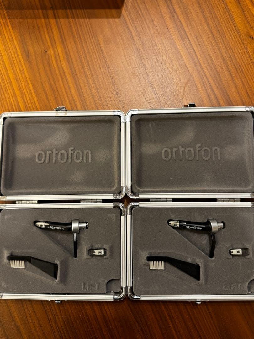 使用少　ortofon concorde Qbert 2本セット　交換針2本つき