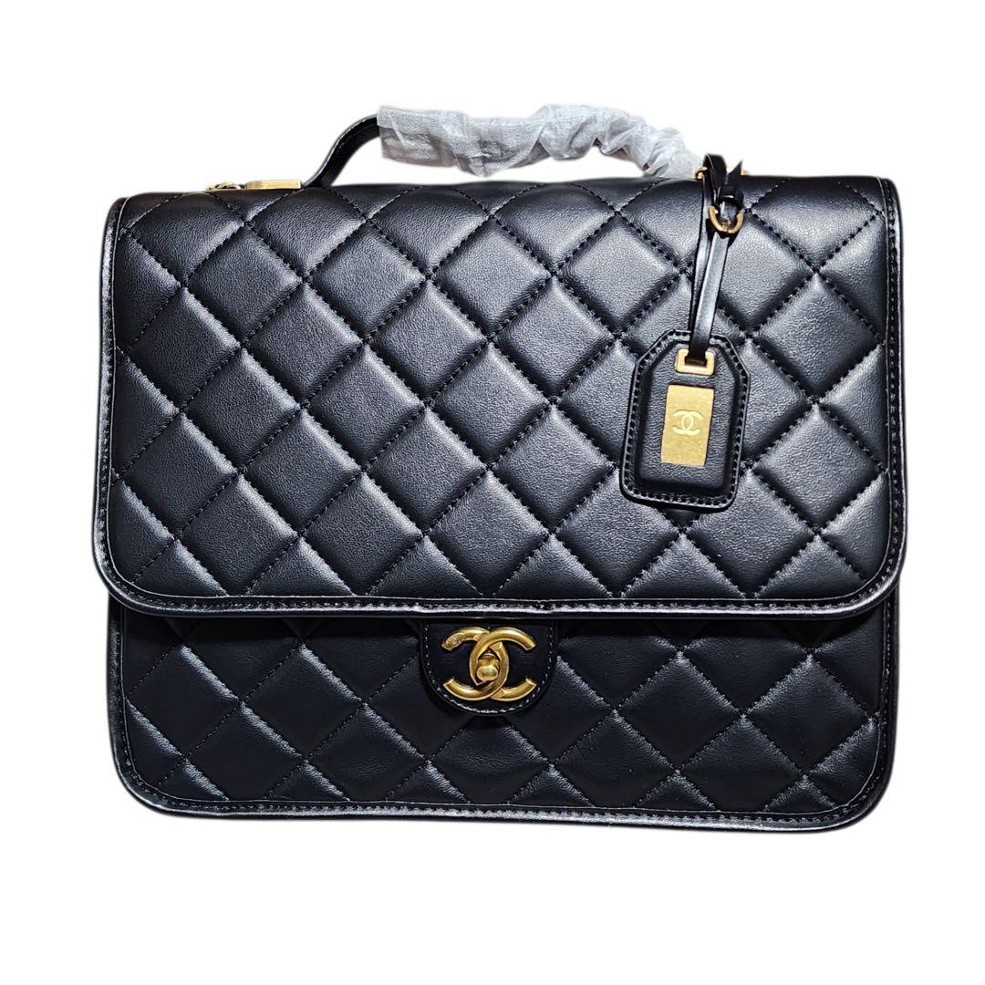 あ*！様 CHANEL　リュック　バックパック　黒　ノベルティ