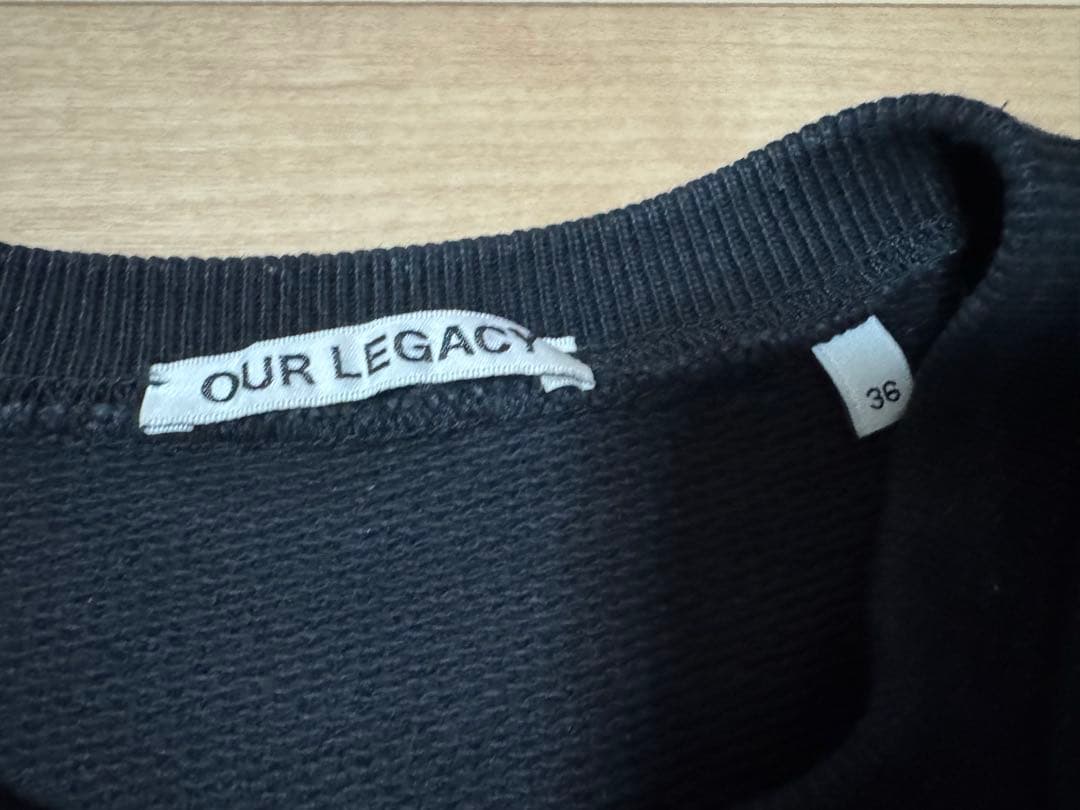 トップス OUR LEGACY 21AW SLASHED BASE SWEAT