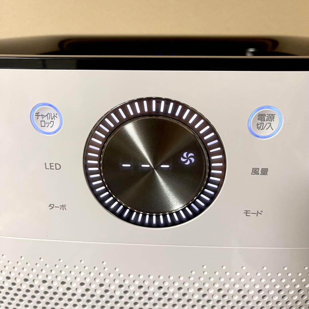 動作OKアイリスオーヤマ 空気清浄機 45畳 IAP-A110-W 2021年製