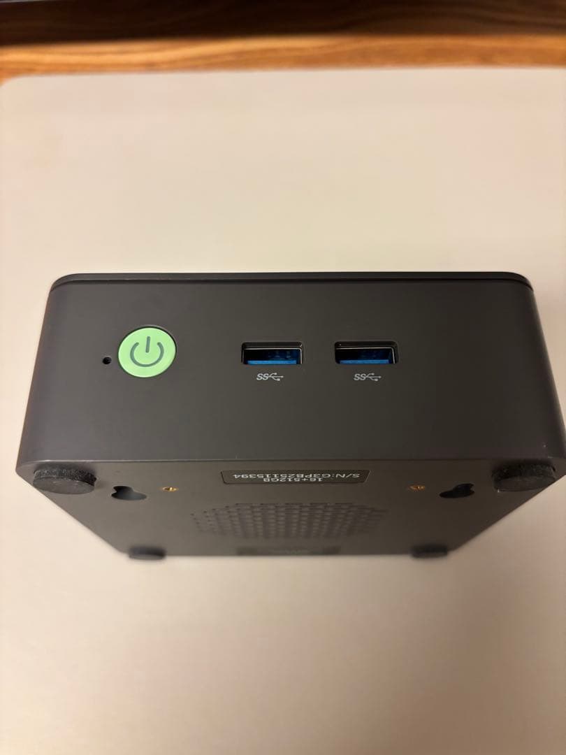 GMKtec G3 Plus（SSDフォーマット済）