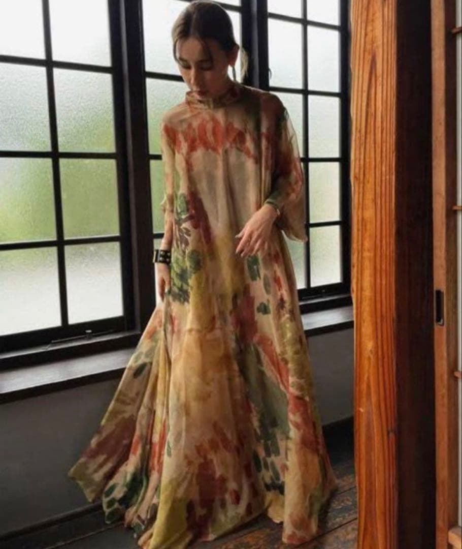 s*※様 アメリビンテージ　UND WILLOW PAINT DRESS