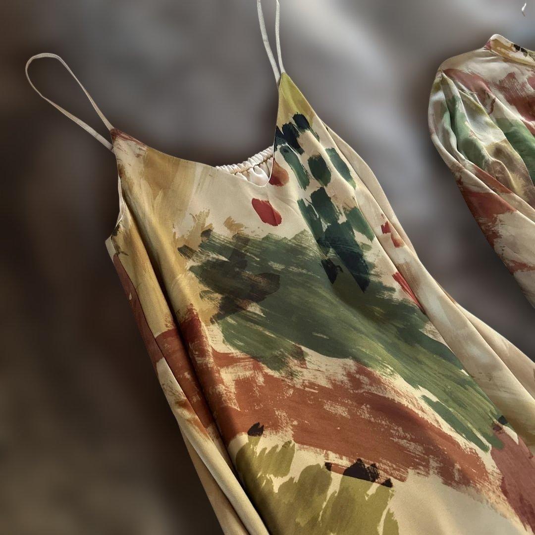 s*※様 アメリビンテージ　UND WILLOW PAINT DRESS