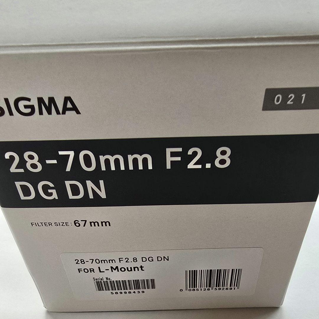 SIGMA 28-70mm F2.8 DG DN　Lマウント