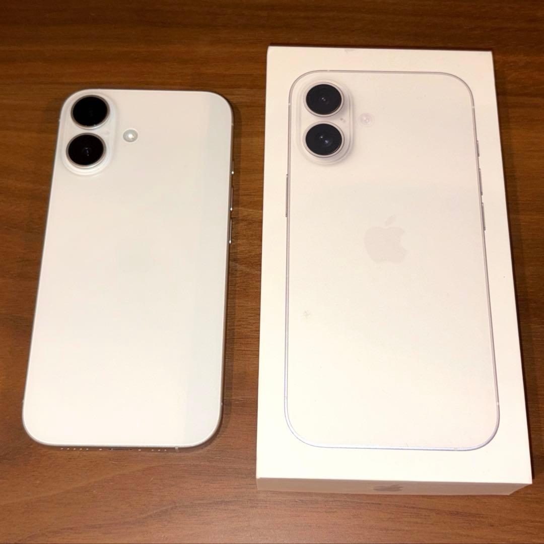 iPhone 16 128GB ホワイト 本体 SIMフリー