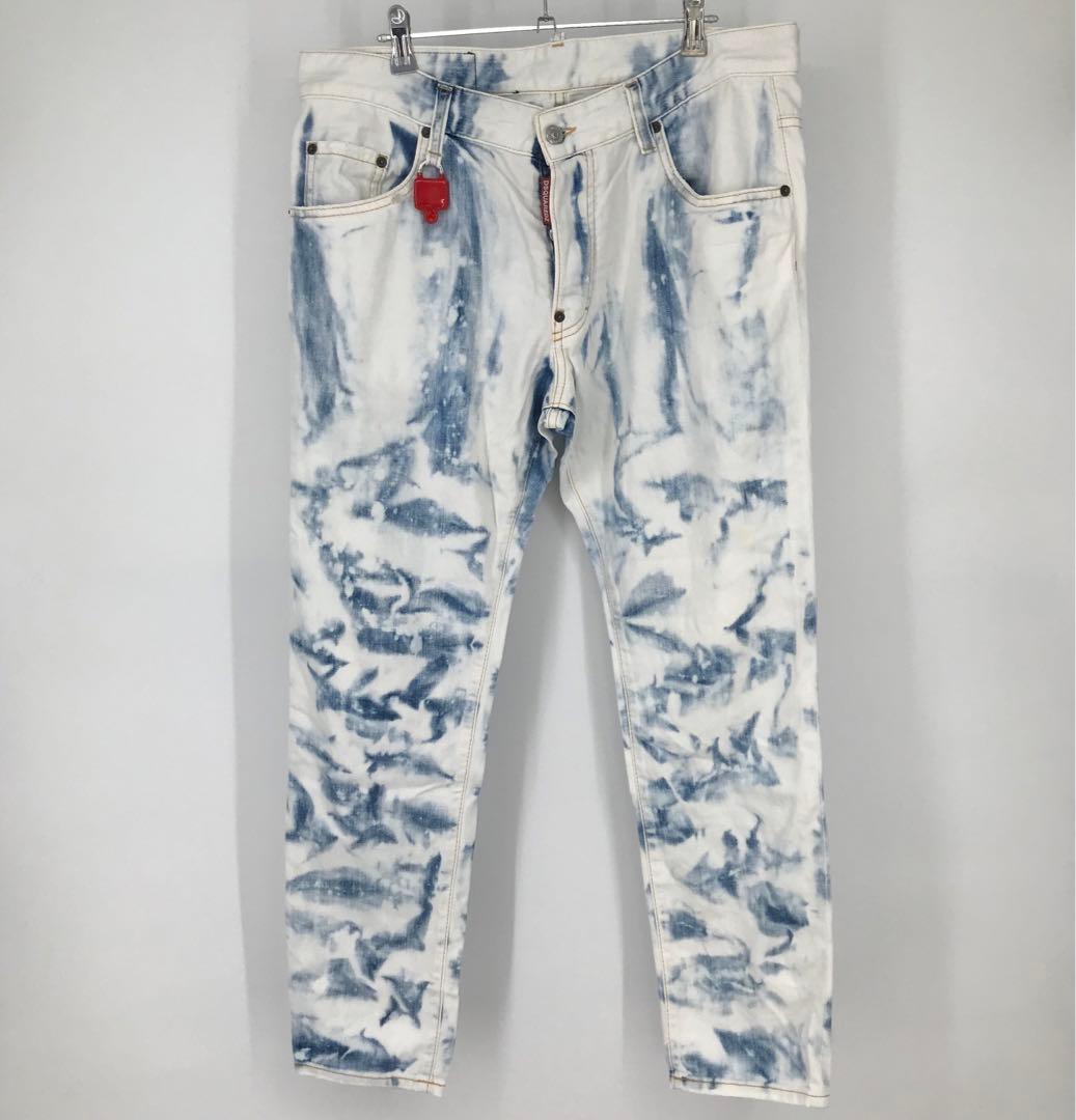 ディースクエアード　デニムパンツ　50　ブリーチ