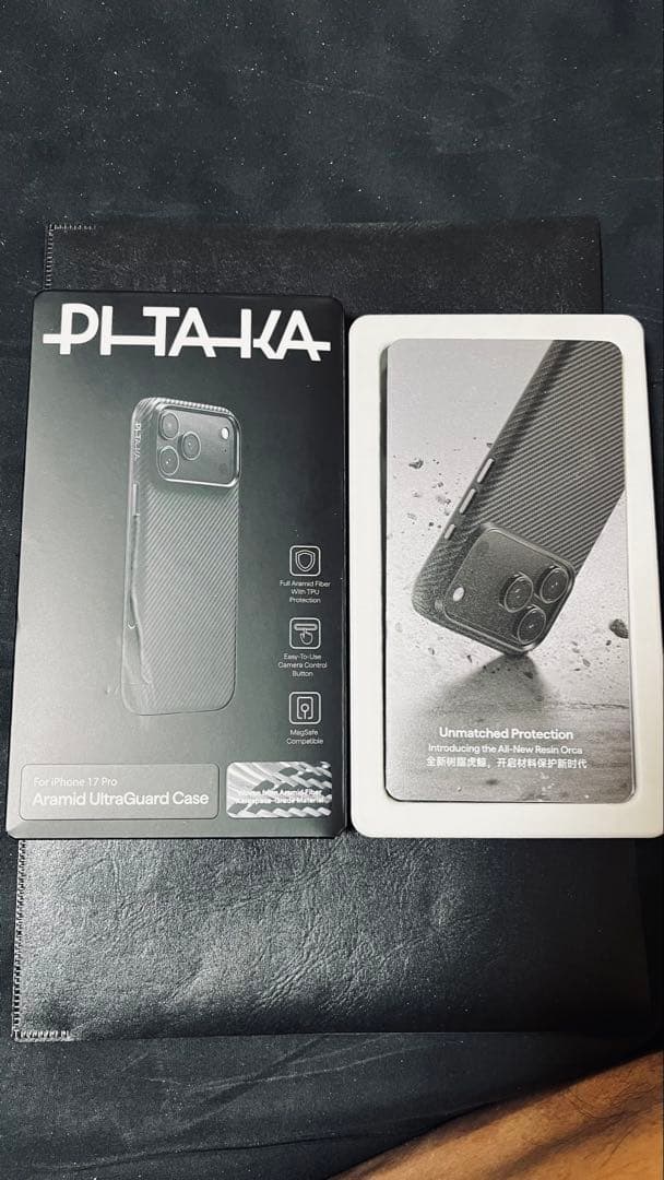 iPhoneアクセサリー PITAKA Aramid UltraGuardCase iPhone17Pro