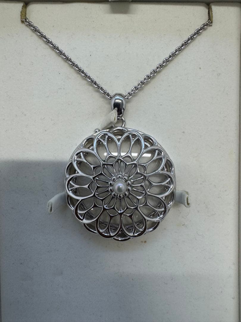 MIKIMOTO シルバー パールネックレス