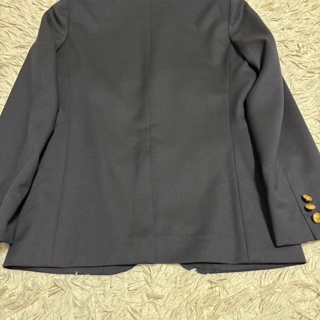 SHIPS テーラードジャケット 紺ブレ 金ボタン S 140cm相当