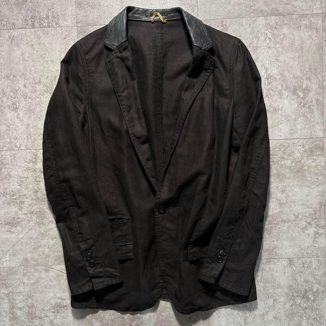 ジャケット・アウター 00sThe Viridi-anne cotton linen darkwear